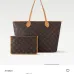 Louis Vuitton Monogram Canvas Tote Set With Matching Pouch For Fashion Lovers #A53367