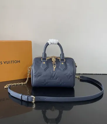 Louis Vuitton Nano Speedy Bag in Embossed Leather With Gold Hardware size:20.5×13.5×12cm #A53376 Louis Vuitton Nano Speedy Bag in Embossed Leather With Gold Hardware size:20.5×13.5×12cm #A53376