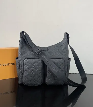 Louis Vuitton Monogram Embossed Leather Hobo Bag With Adjustable Shoulder Strap #A50433 Louis Vuitton Monogram Embossed Leather Hobo Bag With Adjustable Shoulder Strap #A50433