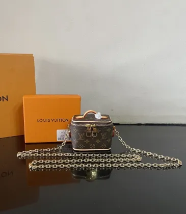 Louis Vuitton M03772 Micro Vanity Monogram Canvas Mini Chain Crossbody Handbag #A65989