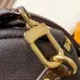 Louis Vuitton M26397 Express Medium Hobo Bag Dark Brown Calfskin Monogram Trim Crossbody Handbag #A65979