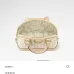 Louis Vuitton M28672 Stamp Limited Alma BB Printed Canvas Dome Top Handle Crossbody Bag #A65984