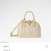 Louis Vuitton M28672 Stamp Limited Alma BB Printed Canvas Dome Top Handle Crossbody Bag #A65984
