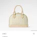 Louis Vuitton M28672 Stamp Limited Alma BB Printed Canvas Dome Top Handle Crossbody Bag #A65984