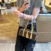 Louis Vuitton Monogram Canvas Cylinder Bag - Luxury Top-Handle Handbag with Gold-Tone Lock &amp; Signature Hardware M47031 #A58357