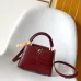 Louis Vuitton N96963 Capucines BB Croc Embossed Taurillon Leather Top Handle Crossbody Bag #A65975