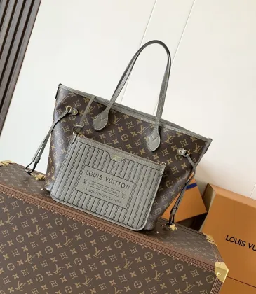 Brand L Neverfull Inside Out MM Tote Bag M25664, 28x14x31cm #B69332