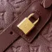 Louis Vuitton Neverfull MM Tote Bag (2 Colors) – Black/Burgundy Monogram Empreinte Leather with Gold-Tone Lock #A59173