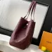 Louis Vuitton Neverfull MM Tote Bag (2 Colors) – Black/Burgundy Monogram Empreinte Leather with Gold-Tone Lock #A59173