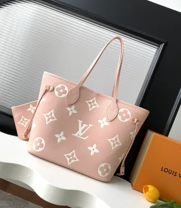 Louis Vuitton Neverfull medium shopping bag Handbag With Chip #A54894 Louis Vuitton Neverfull medium shopping bag Handbag With Chip #A54894