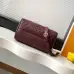 Louis Vuitton Speedy Bandoulière 20 – Burgundy Monogram Empreinte Leather with Gold-Tone Lock &amp; Chain Strap #A59170