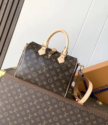 Brand L Speedy Bandoulière 25 Monogram Handbag M46977 25×19×15cm #B69350