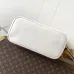 Authentic Louis Vuitton White Monogram Empreinte Neverfull MM Tote Bag M14285 #A56021