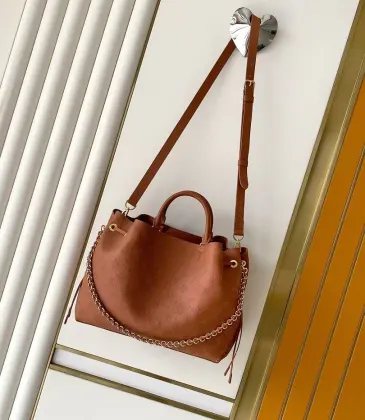 LV Bella Tote Monogram Leather Shoulder Bag 32×23×13cm #A65059