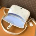 LV Diane Monogram Leather Crossbody Saddle Bag 24×15×9cm #A65049