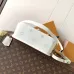 LV Diane Monogram Leather Crossbody Saddle Bag 24×15×9cm #A65049