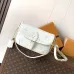 LV Diane Monogram Leather Crossbody Saddle Bag 24×15×9cm #A65049