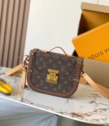 LV Premium M15166 Montsouris Trunk Bag | Monogram Canvas Crossbody Bag 17×7×22 cm #A60252