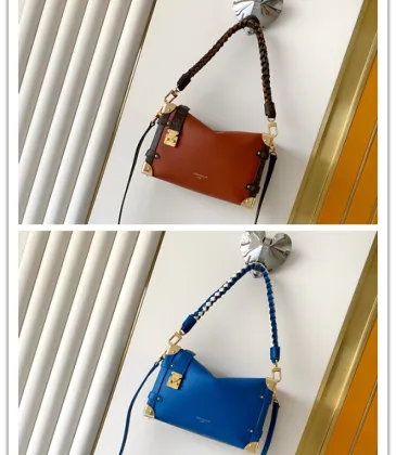 LV Side Trunk Monogram Leather Shoulder Bag 23.5×16×8.5cm #A65060
