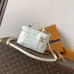 LV Vanity Chain Pouch Leather Crossbody Cosmetic Bag 11.5×6.5×19cm #A65050
