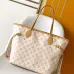LV White Gradient Neverfull MM Tote M27521 L30xH28xD14cm #A67217