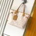 LV White Gradient Neverfull MM Tote M27521 L30xH28xD14cm #A67217