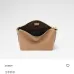 Louis Vuitton Coussin Hobo Bag – Beige Grained Leather with Two-Tone Chain &amp; Monogram Strap #A59171