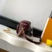Louis Vuitton Coussin PM Crossbody Bag – Burgundy Monogram Empreinte Leather with Gold-Tone Hardware #A59169
