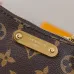 Louis Vuitton Liv Pochette Handbag (M83008) - Monogram Canvas, Detachable Chain/Strap, 24.5×13.5×6.5cm #A60000