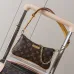 Louis Vuitton Liv Pochette Handbag (M83008) - Monogram Canvas, Detachable Chain/Strap, 24.5×13.5×6.5cm #A60000