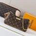 Louis Vuitton Liv Pochette Handbag (M83008) - Monogram Canvas, Detachable Chain/Strap, 24.5×13.5×6.5cm #A60000