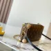 Louis Vuitton M13147 Slim Trunk Monogram Canvas Mini Chain Crossbody Handbag #A65999