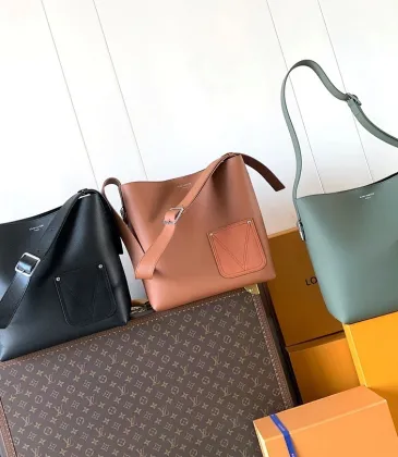 Louis Vuitton M26747 Original Version Verso Hobo Bag - LV Touch Leather, Reversible Design, Adjustable Strap (Size: 33x15.5x30cm) #A59486