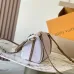 Louis Vuitton M27275 Express Mini Hobo Bag Pastel Purple Calfskin Monogram Trim Crossbody Handbag #A65978