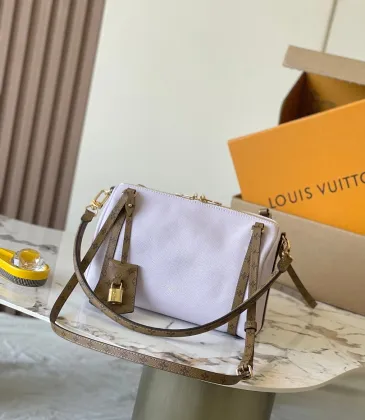 Louis Vuitton M27275 Express Mini Hobo Bag Pastel Purple Calfskin Monogram Trim Crossbody Handbag #A65978