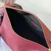 Louis Vuitton M27689 Express Medium Hobo Bag Burgundy Calfskin Monogram Trim Shoulder Handbag #A65977