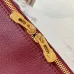 Louis Vuitton M27689 Express Medium Hobo Bag Burgundy Calfskin Monogram Trim Shoulder Handbag #A65977