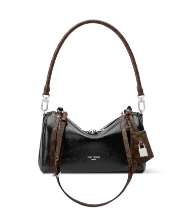 Louis Vuitton M27920 Express Mini Hobo Bag Glossy Leather Monogram Shoulder Handbag #A65976