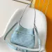 Louis Vuitton M28779 All Around Mahina Perforated Leather Shoulder Bag LV Lock Hardware Handbag #A65983