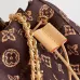 Louis Vuitton Monogram Reverse Noé Handbag (M13324) - 2025 Cruise Collection, Detachable Chain/Strap, 23×27×8cm #A60004