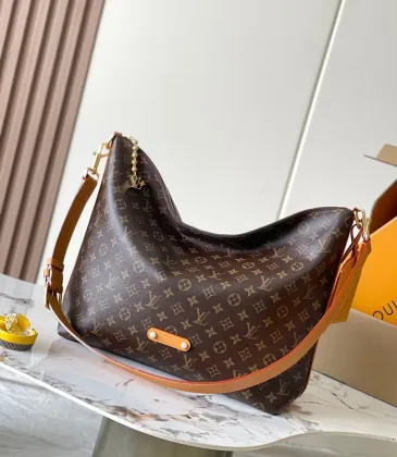 Louis Vuitton Monogram Vagabond Hobo Shoulder Bag M14018, 36x12x48cm #B69330