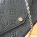 Louis Vuitton Pochette Metis Crossbody Bag – Iridescent Navy Monogram Empreinte Leather (Silver-Tone Chain Strap) #A58786