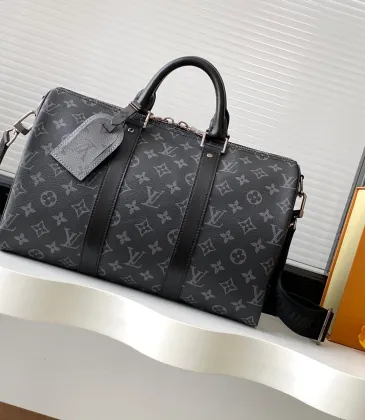 Louis Vuitton Shoulder bag Keepall Bandoulière 35 with Chip #A54891 Louis Vuitton Shoulder bag Keepall Bandoulière 35 with Chip #A54891