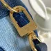 LV Original M26117 Keepall Bandoulière 50 | Denim Boro Patchwork Travel Bag 29×23×50 cm #A60254