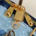 LV Original M26117 Keepall Bandoulière 50 | Denim Boro Patchwork Travel Bag 29×23×50 cm #A60254
