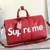 Louis Vuitton x Supreme Keepall Duffle Travel Bag M53419 | W45×H27×D20cm #B69318