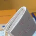 LV M27742 Compact Wallet | Monogram Embossed Leather | Light Blue #A60906