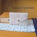 LV M28249 Compact Short Wallet | Monogram Embossed Leather | Green &amp; Cream #A60908