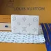 LV M28249 Compact Short Wallet | Monogram Embossed Leather | Green &amp; Cream #A60908
