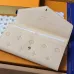LV M60531 Monogram Empreinte Long Wallet - Cream Pink #A60910